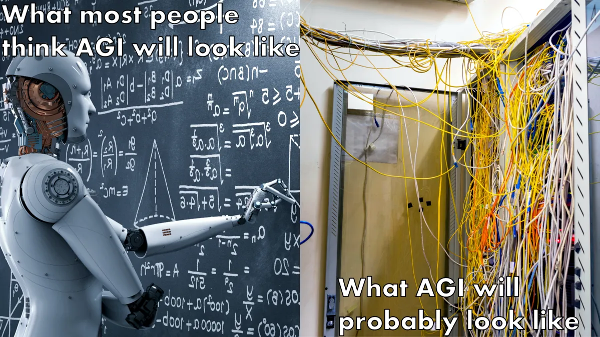 What people think artificial general intelligence will look like