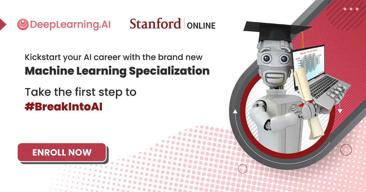 machine learning specialization banner
