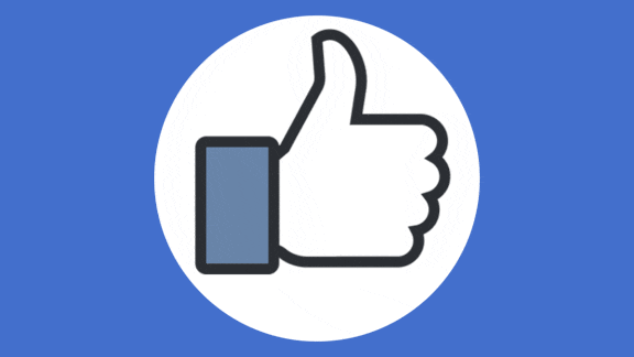 Facebook like and dislike buttons