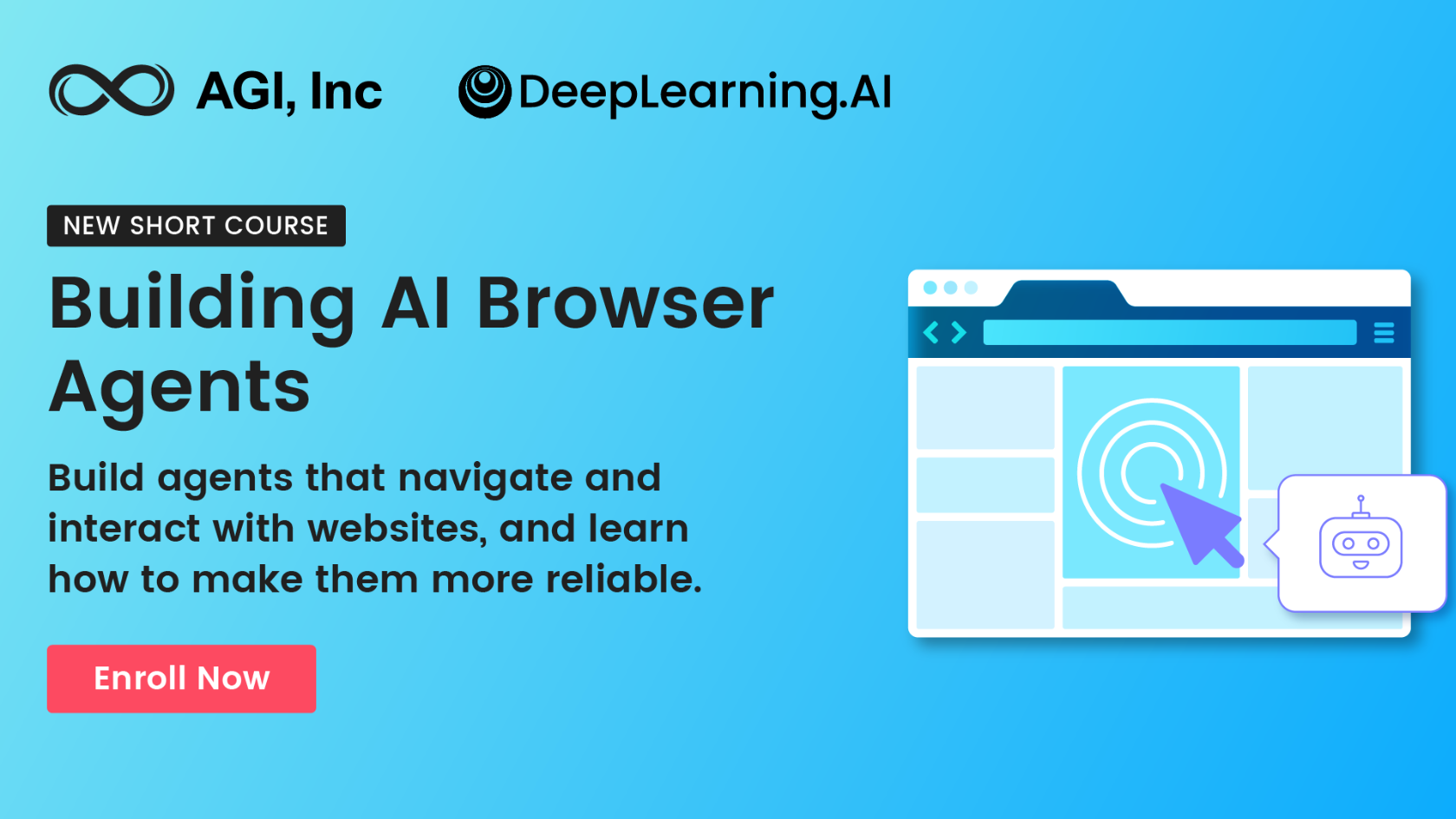 Promo banner for "Building AI Browser Agents"