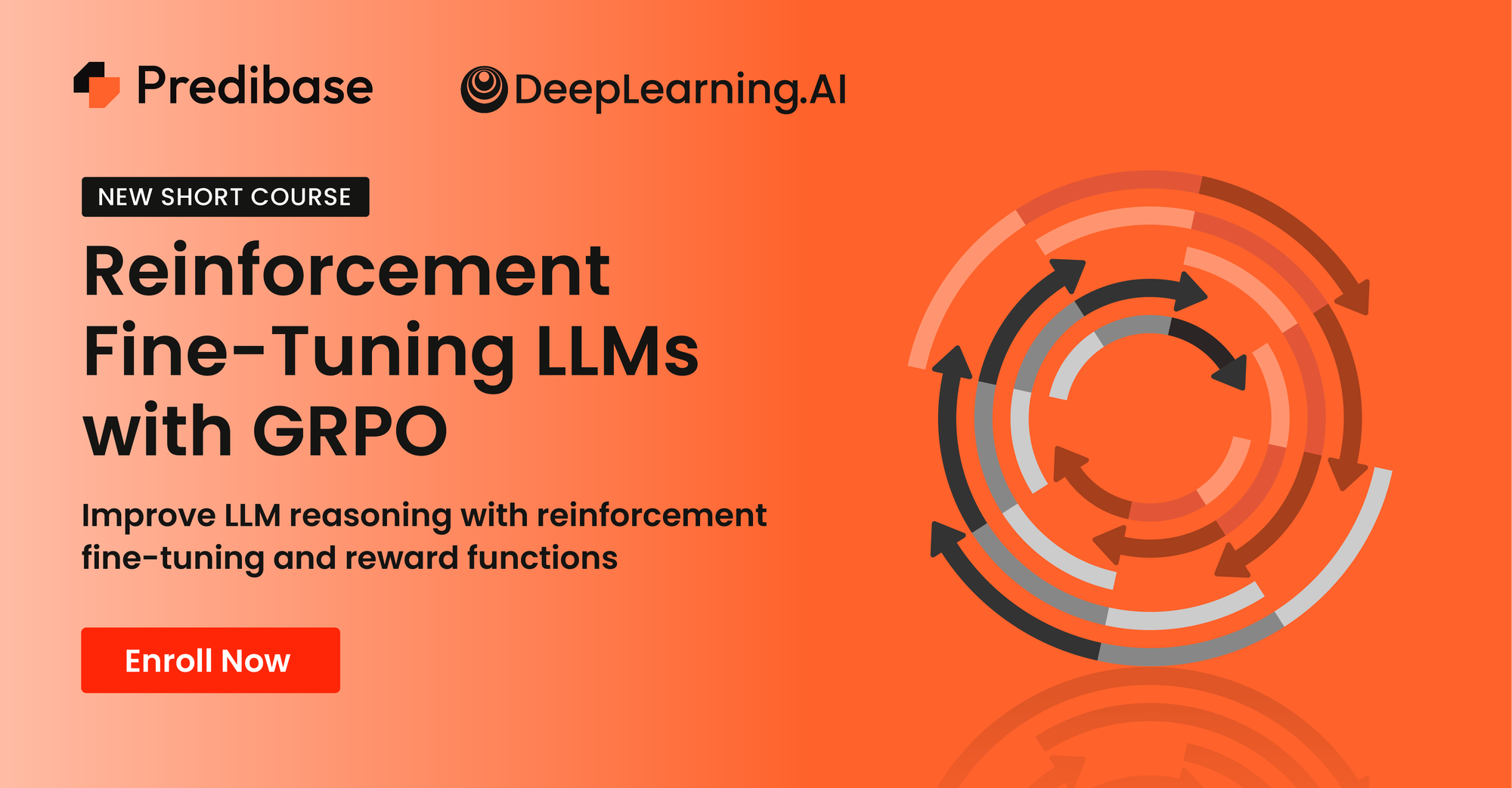 Promo banner for: "Reinforcement Fine-Tuning LLMs with GRPO"
